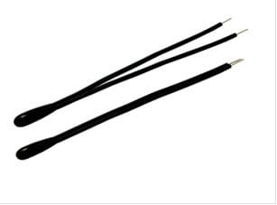 Vishay/BC Components TCLE413 Series NTC Thermistors, Mini Epoxy PVC Insulated Lead Vishay/BC Components TCLE413 Series NTC Thermistors, Mini Epoxy PVC Insulated Lead